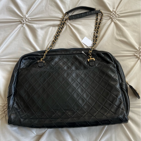 CHANEL Handbags - Chanel tote shoulder bag (14X10 inches) with bonus 2 free gifts!